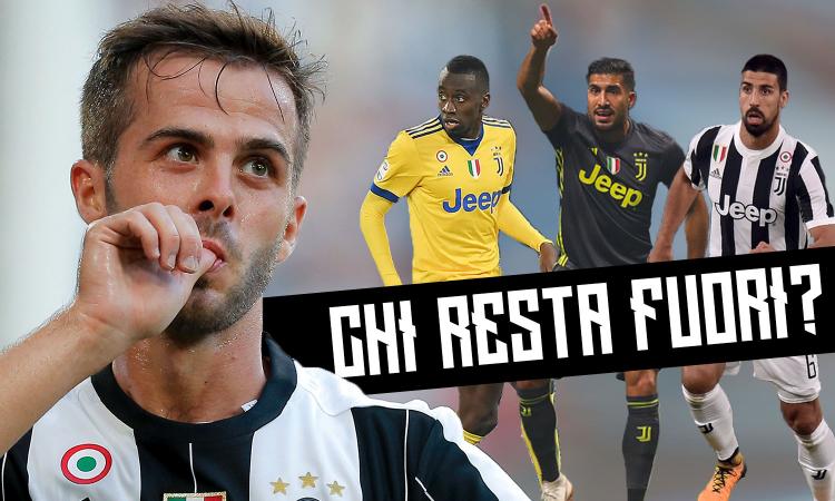 Juve, 4 top a centrocampo: chi lasciare fuori? VOTA IL SONDAGGIO