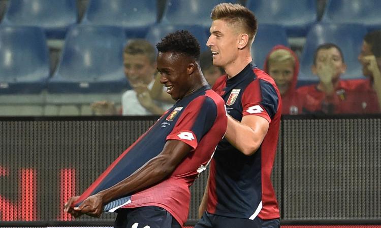 Genoa, fiocco azzurro per Kouamè: 'Che giornata! Vamos equipo'