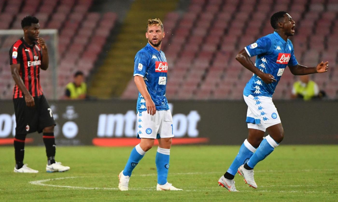 Napoli, Mertens in attesa della prima da titolare