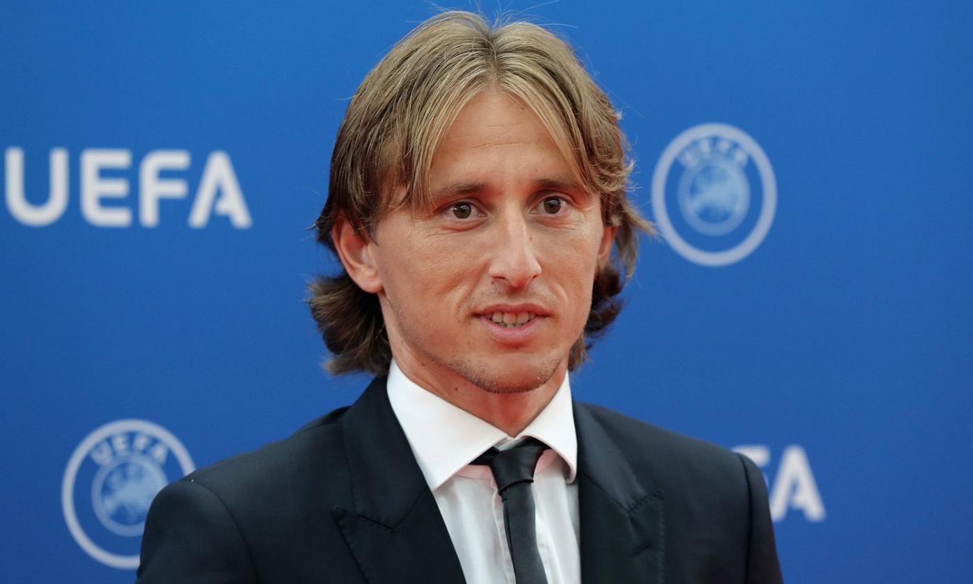 Modric e l'idea Inter: 'Mai pensato di andare via dal Real Madrid' VIDEO