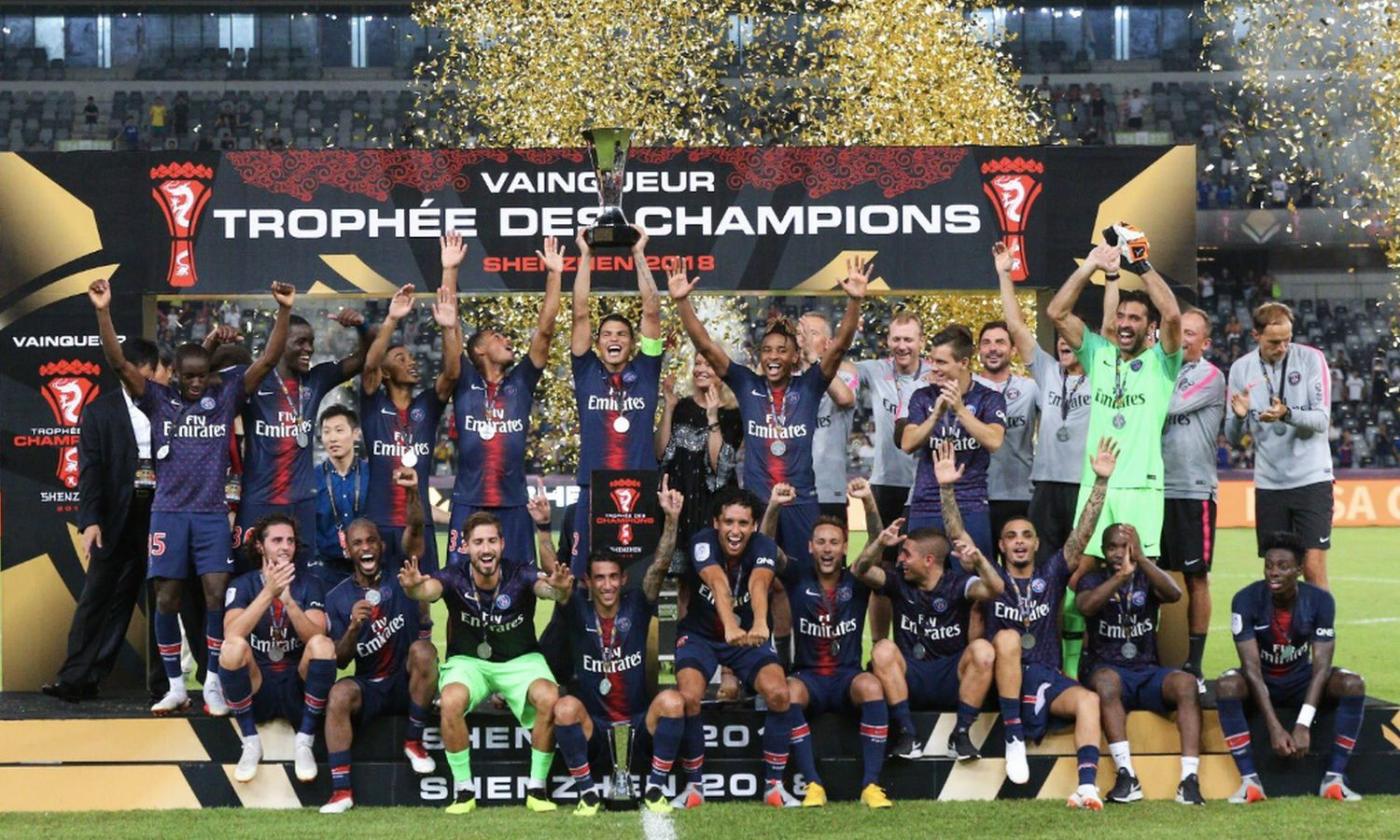 Supercoppa di Francia, trionfo PSG col Monaco: è il primo titolo per Buffon