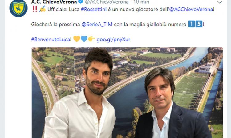 Chievo, ecco Rossettini: 'Ecco perché sono venuto qui'