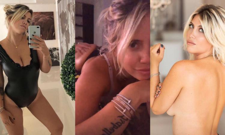 Icardi a Madrid con l'Inter? Wanda si consola con massaggi hot VIDEO