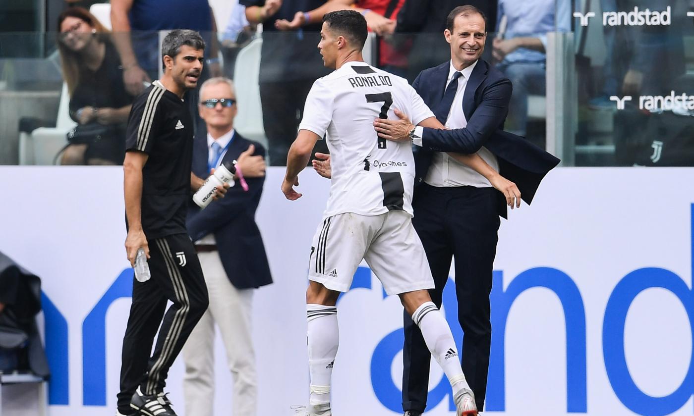 Juventus, la sensibilità di Allegri e 'Il Ronaldo furioso'