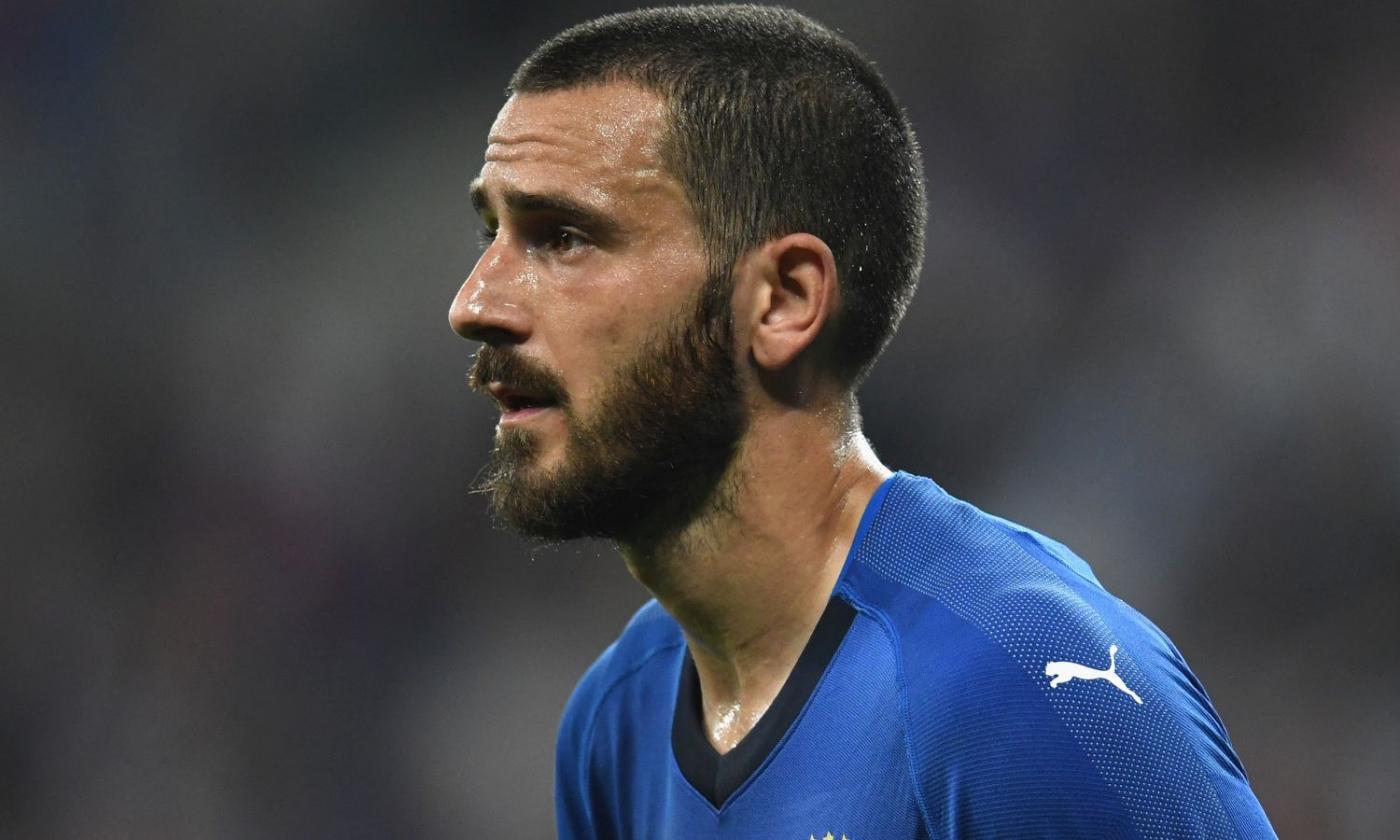 Italia, fischi per Bonucci