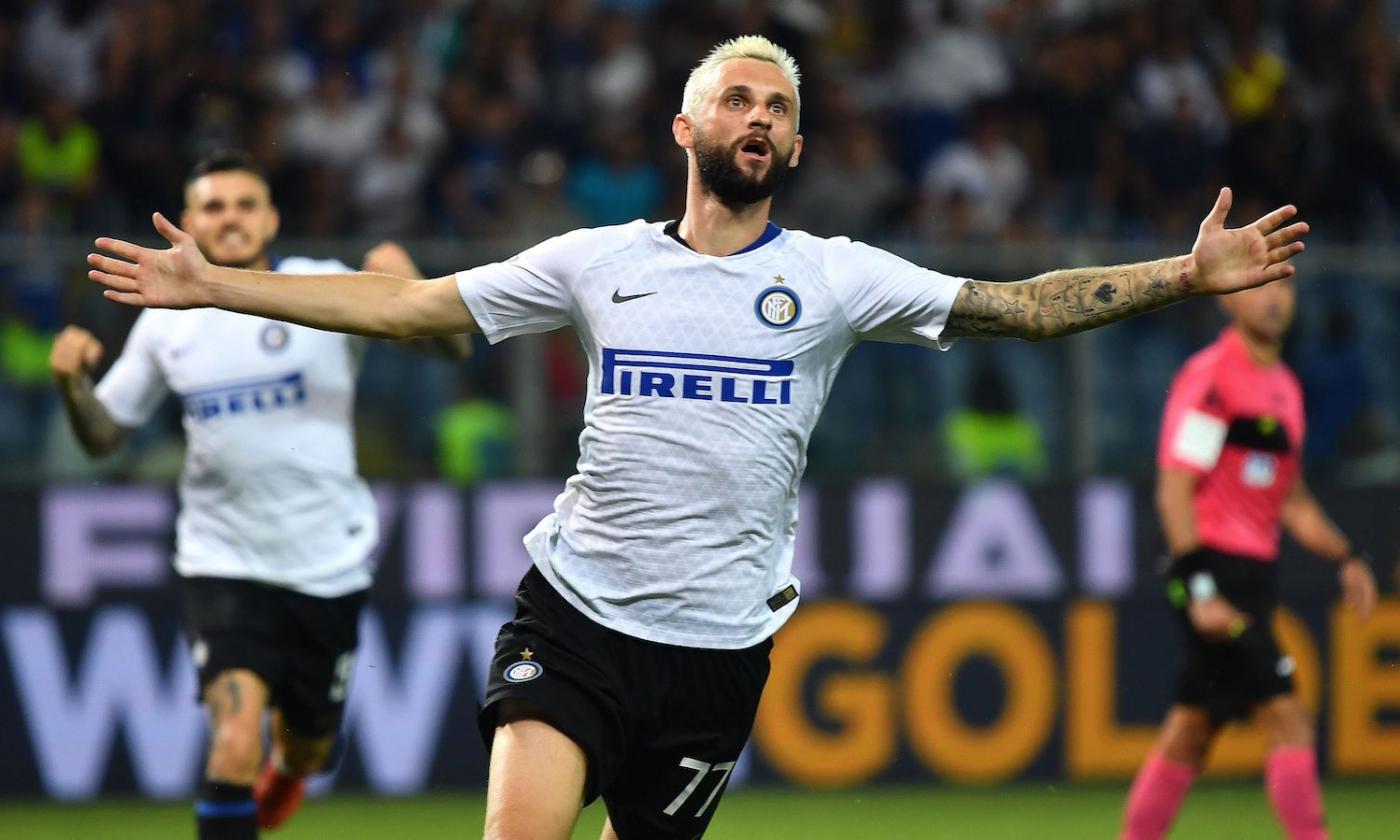 Samp-Inter 0-1, decide Brozovic al 94'! 