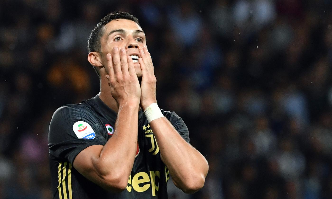 Juve, per Ronaldo 23 tiri e 0 gol