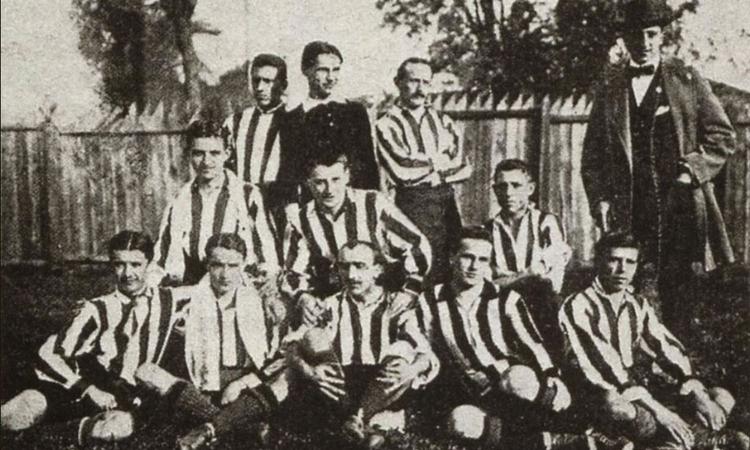 1914, Inter e Juve si giocano la Coppa Enotria, mentre soffiano venti di guerra