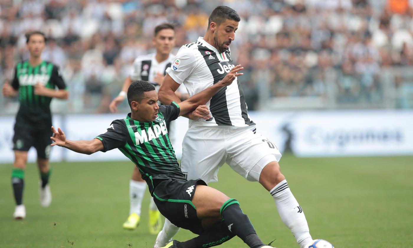 Juventus-Sassuolo 2-1: il tabellino