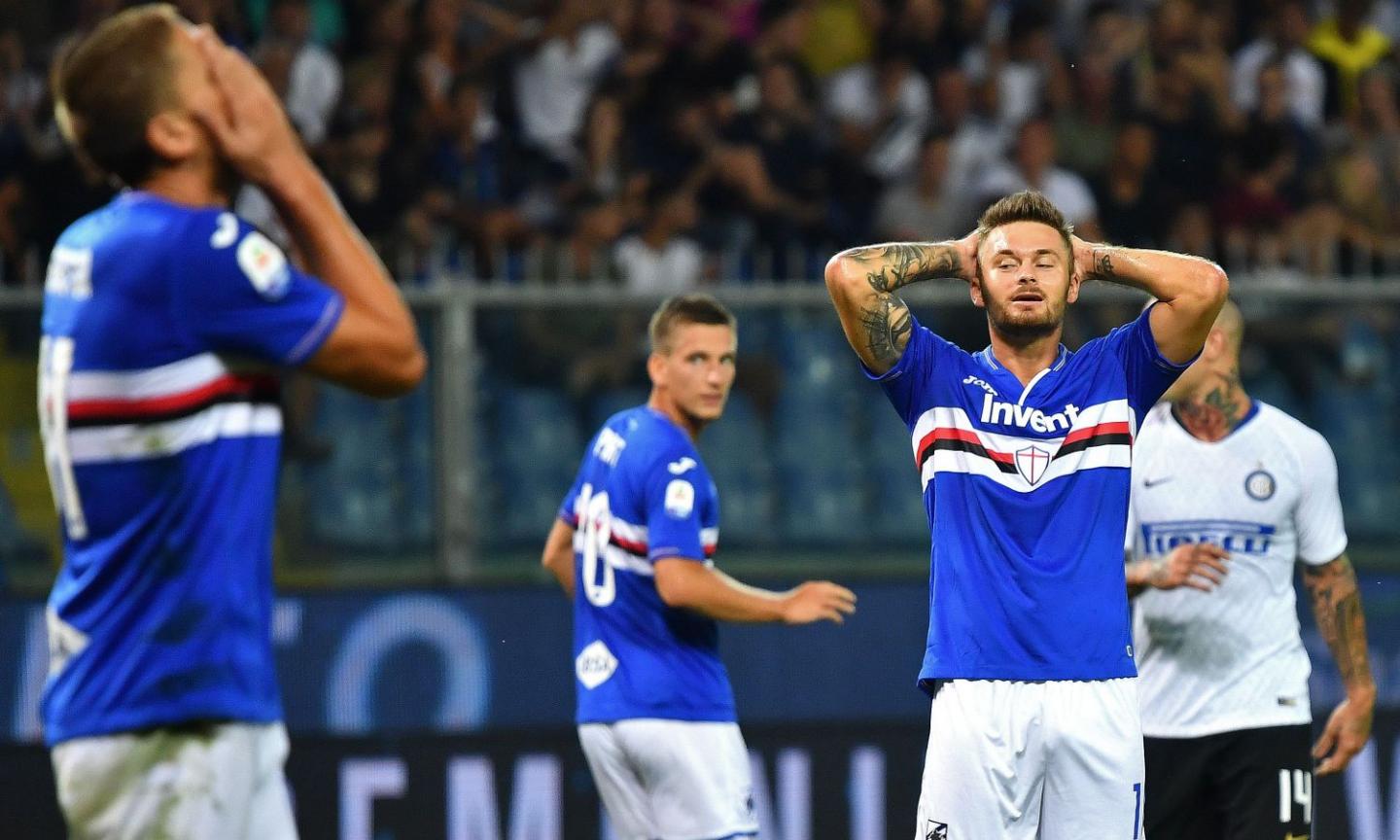 Convocati Sampdoria: out Quagliarella, Tonelli e Linetty