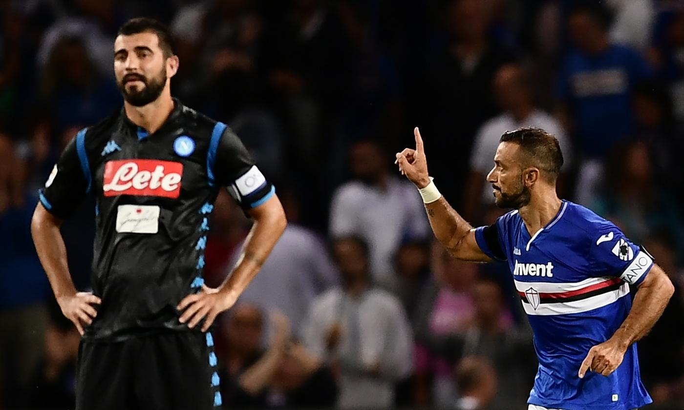 Samp, Quagliarella: 'Uno dei miei gol più belli, spiace averlo fatto col mio Napoli'