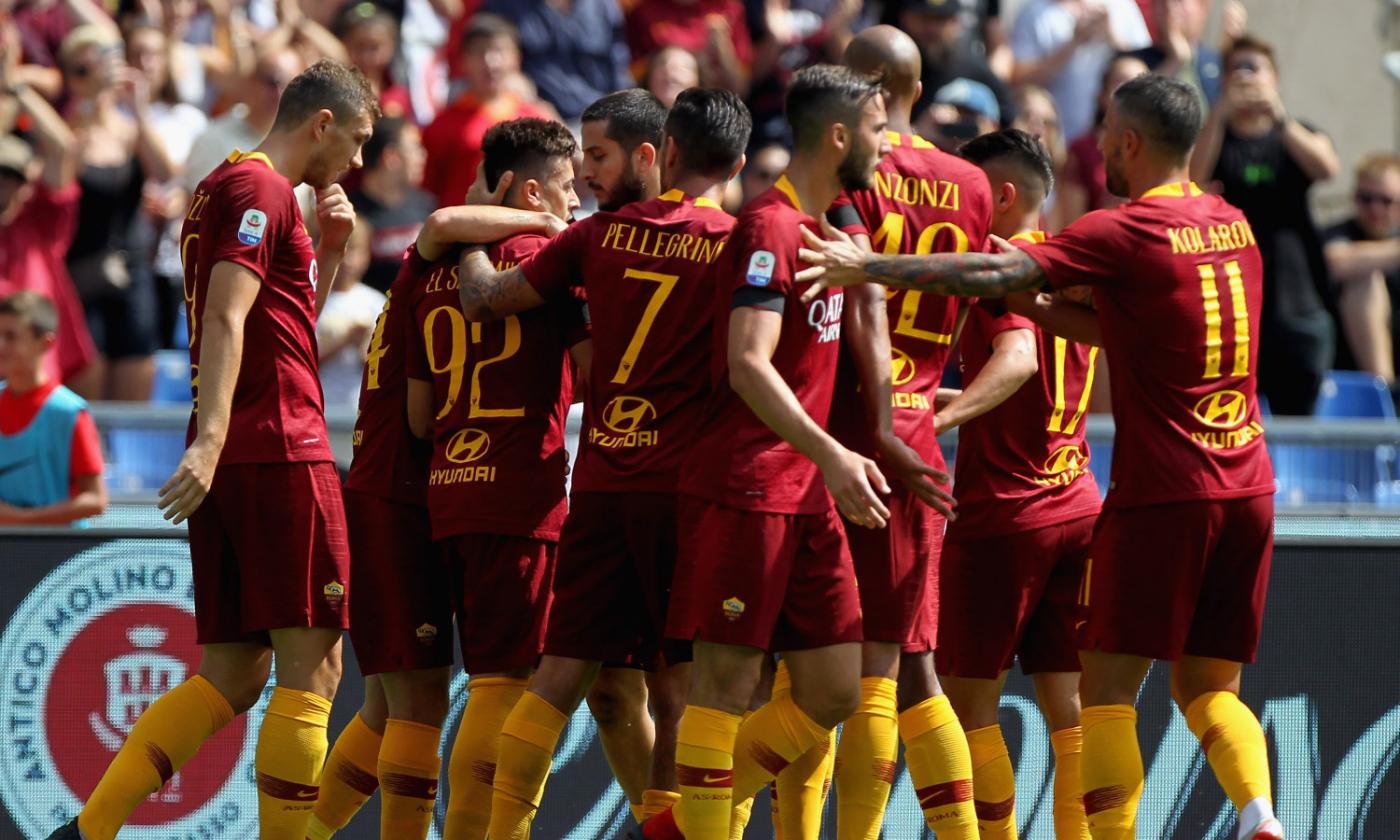 Champions League: Roma ad alta quota con il Real