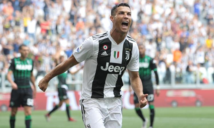 Ronaldo si sblocca: Juve-Sassuolo 2-1