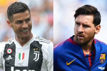 Hasil gambar untuk cristiano ronaldo vs messi