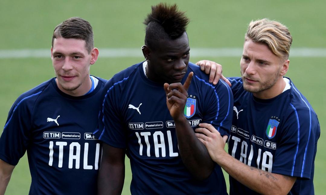 Italia a una punta: Mancini deve scegliere Balotelli, Immobile o Belotti?