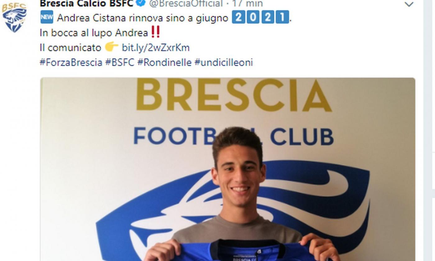 Brescia, UFFICIALE: rinnova un terzino