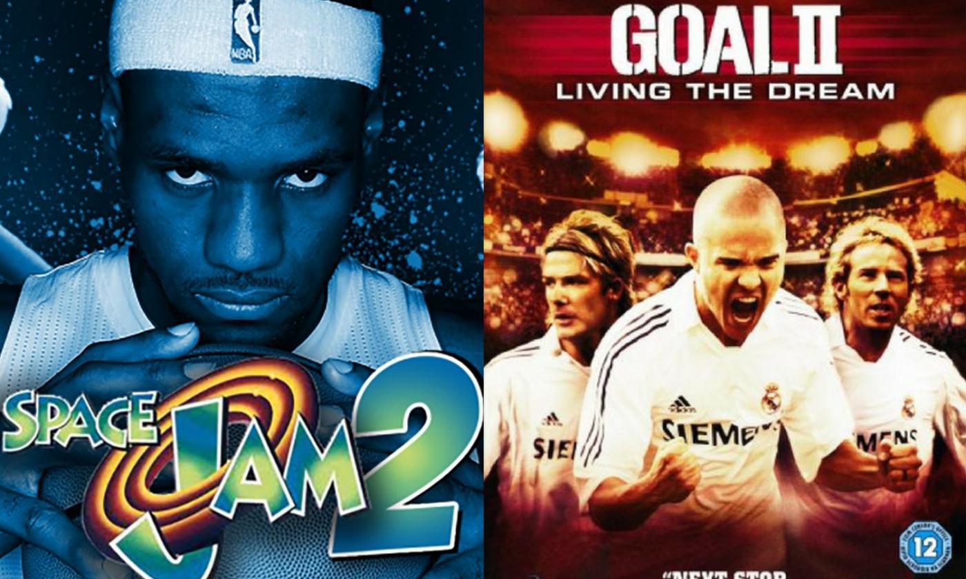 LeBron dopo Jordan in Space Jam: altro che 'Goal', con Beckham e Munez