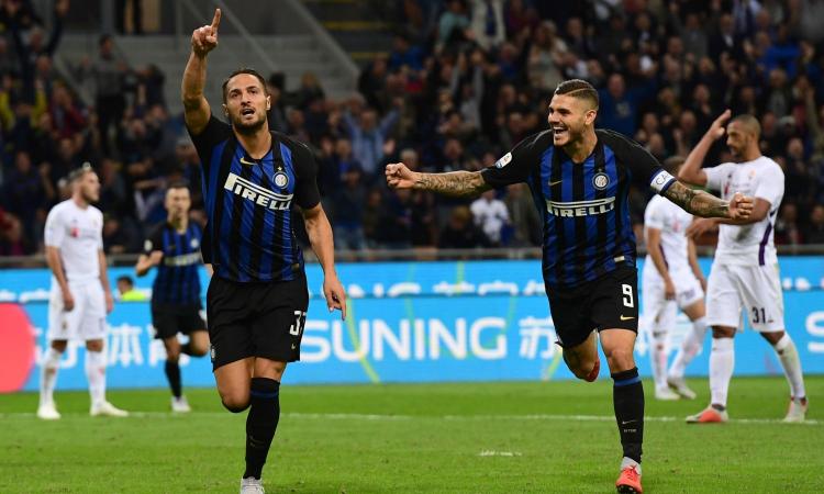 La Fiorentina merita: l'Inter vince con D'Ambrosio, ma manca un rigore