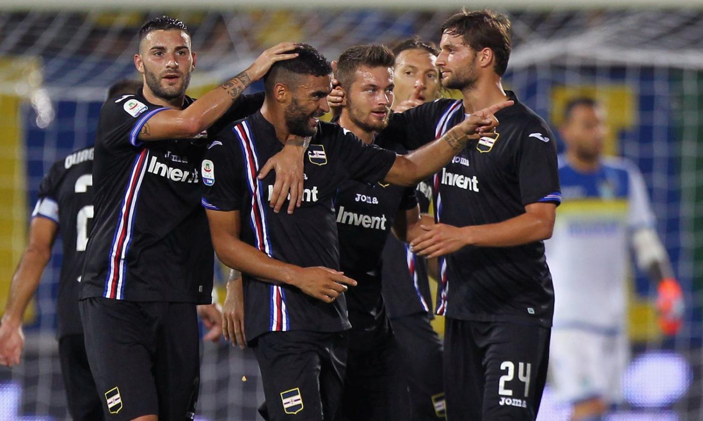 Disastro Frosinone: 5-0 Sampdoria