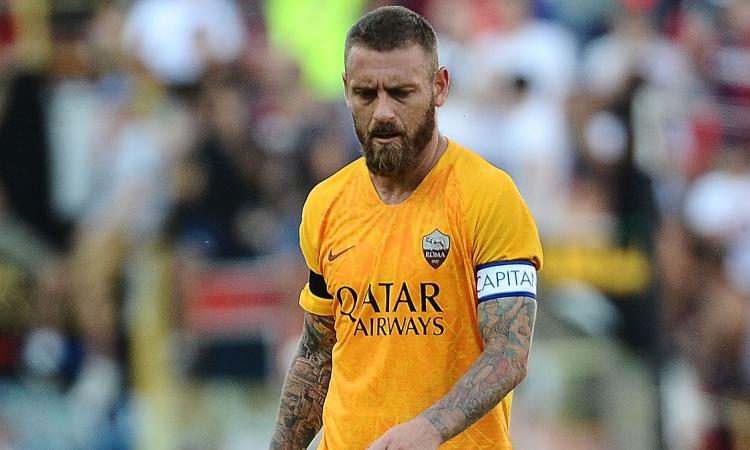 Roma, De Rossi: 'Anche Di Francesco sbaglia, ma non è l'unico colpevole'