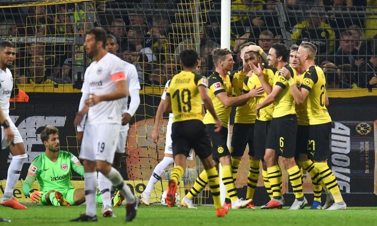 Bundesliga: tris Dortmund all'Eintracht VIDEO