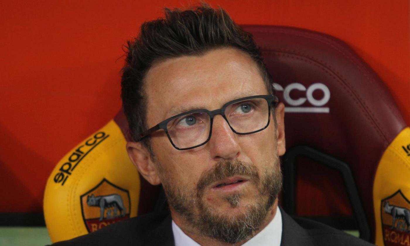 Roma, Di Francesco: 'Kluivert domani può giocare. Dzeko me lo tengo stretto, Santon un esempio' 