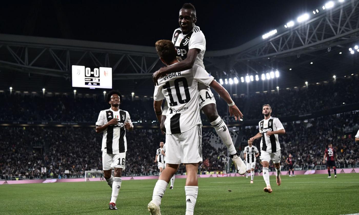 Juventus-Bologna, le pagelle di CM: Matuidi senza freni, Dybala si sblocca 