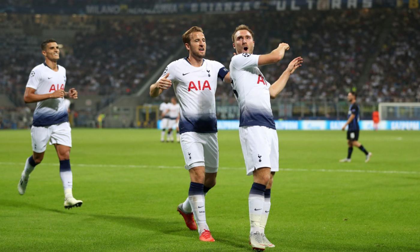 Tottenham, Eriksen: 'Rispetto per l'Inter, ci rifaremo al ritorno'