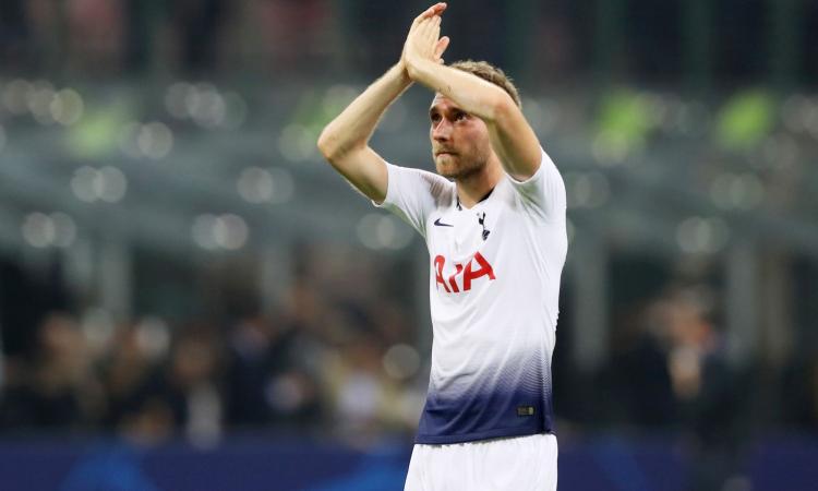 Juve, le condizioni per l'assalto a Eriksen