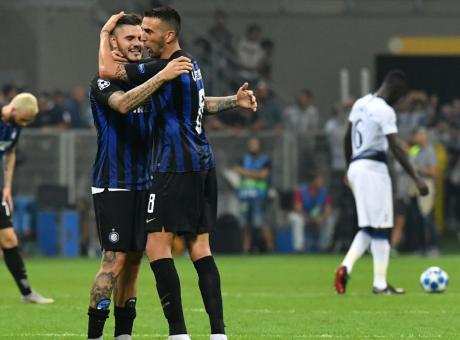 Icardi fa volare una pazza Inter che prima soffre e poi ribalta il Tottenham