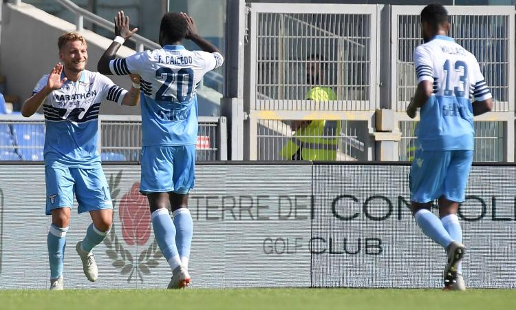 Lazio, Immobile: 'Reagito da uomini'