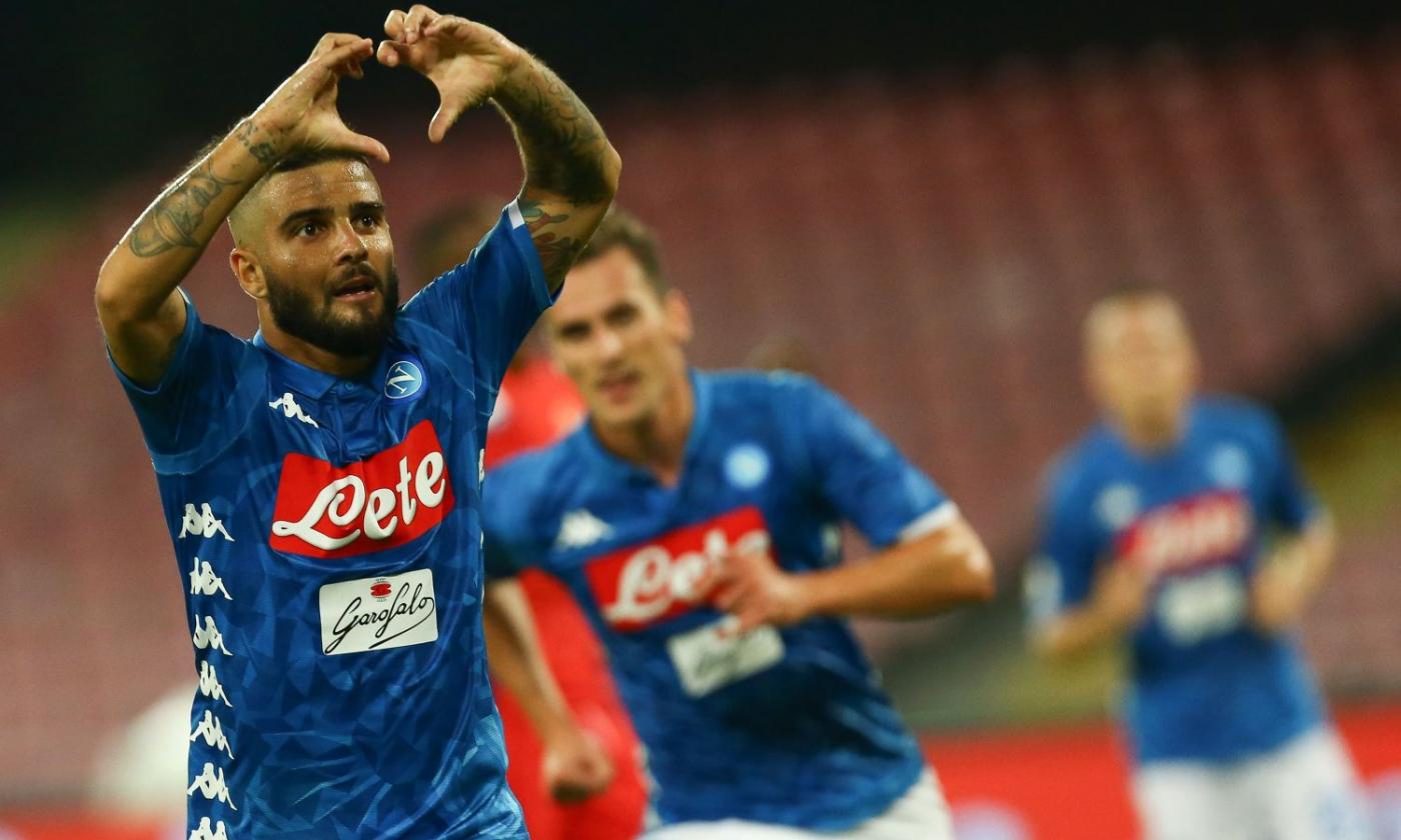 Napoli, basta una magia di Insigne: 1-0, primo ko per la Fiorentina