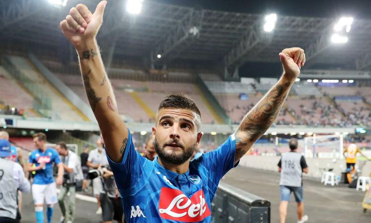 Napoli-Fiorentina: l'ha vinta Ancelotti, con Insigne al centro