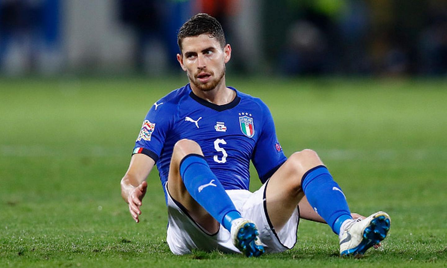 Watch: Chelsea man hits the bar for Italy with beautiful effort 