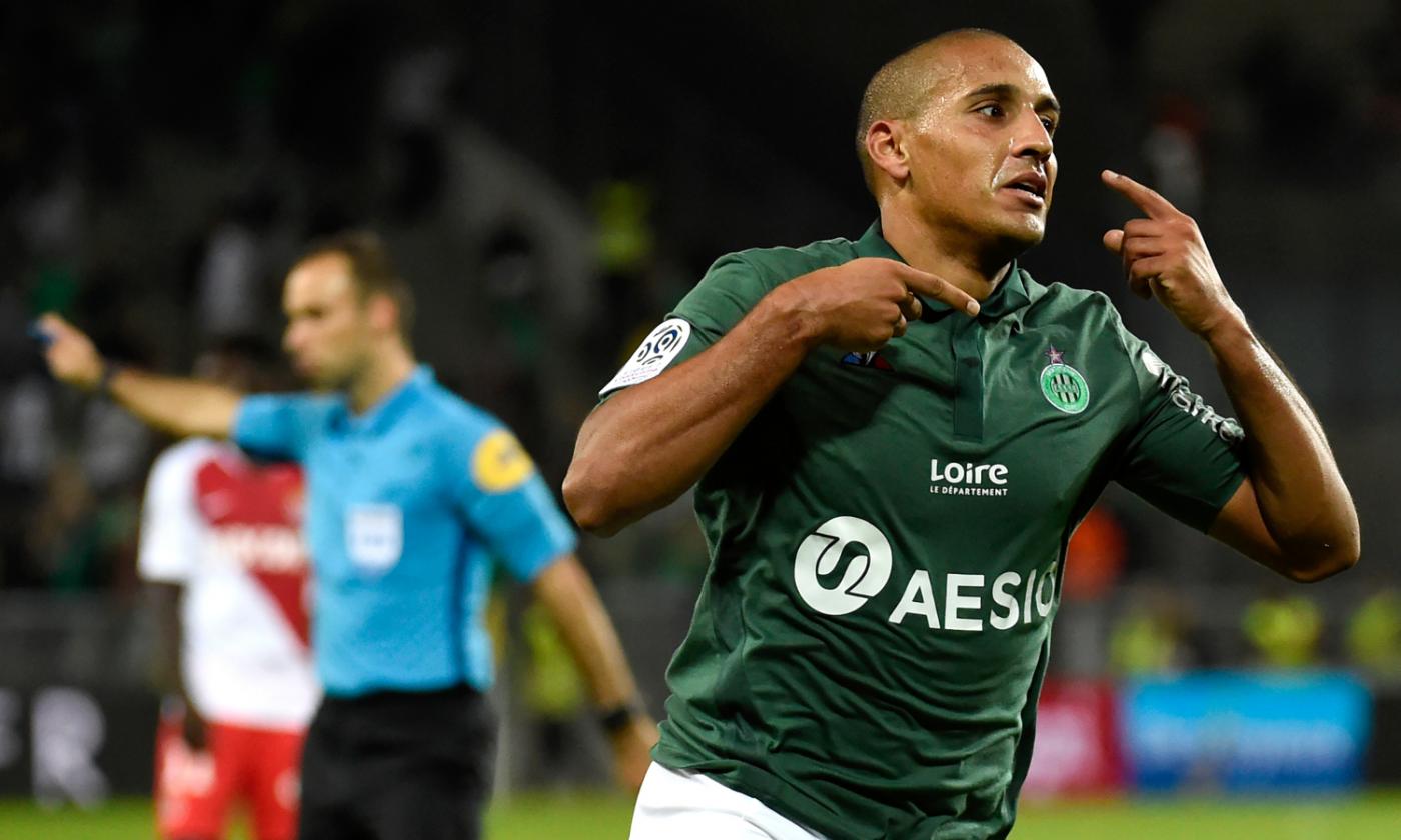 Ligue 1: Khazri lancia il Saint-Etienne e manda in crisi il Monaco