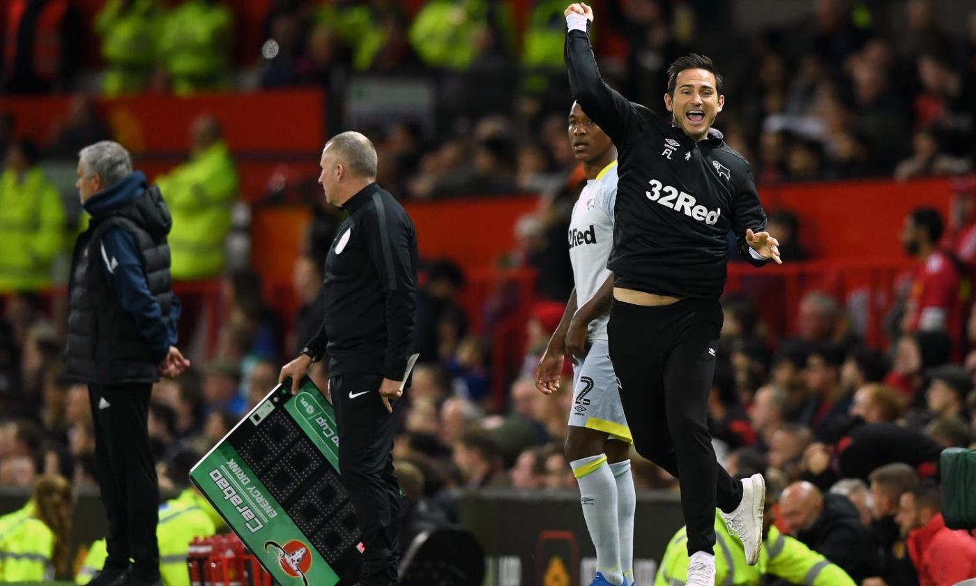 Derby County, Lampard: 'Notte speciale, siamo stati immensi!'