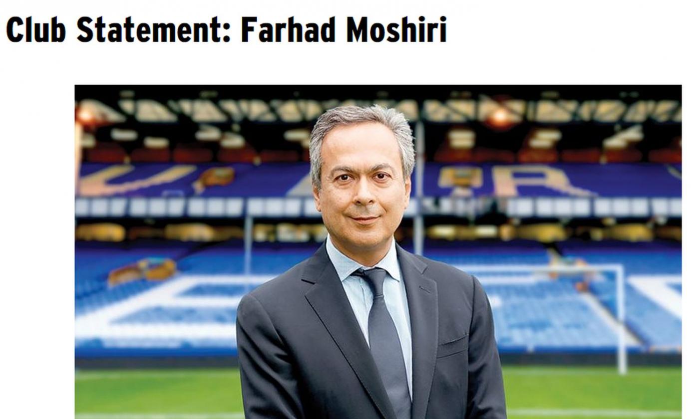 Everton, UFFICIALE: il patron Moshiri aumenta le sue quote