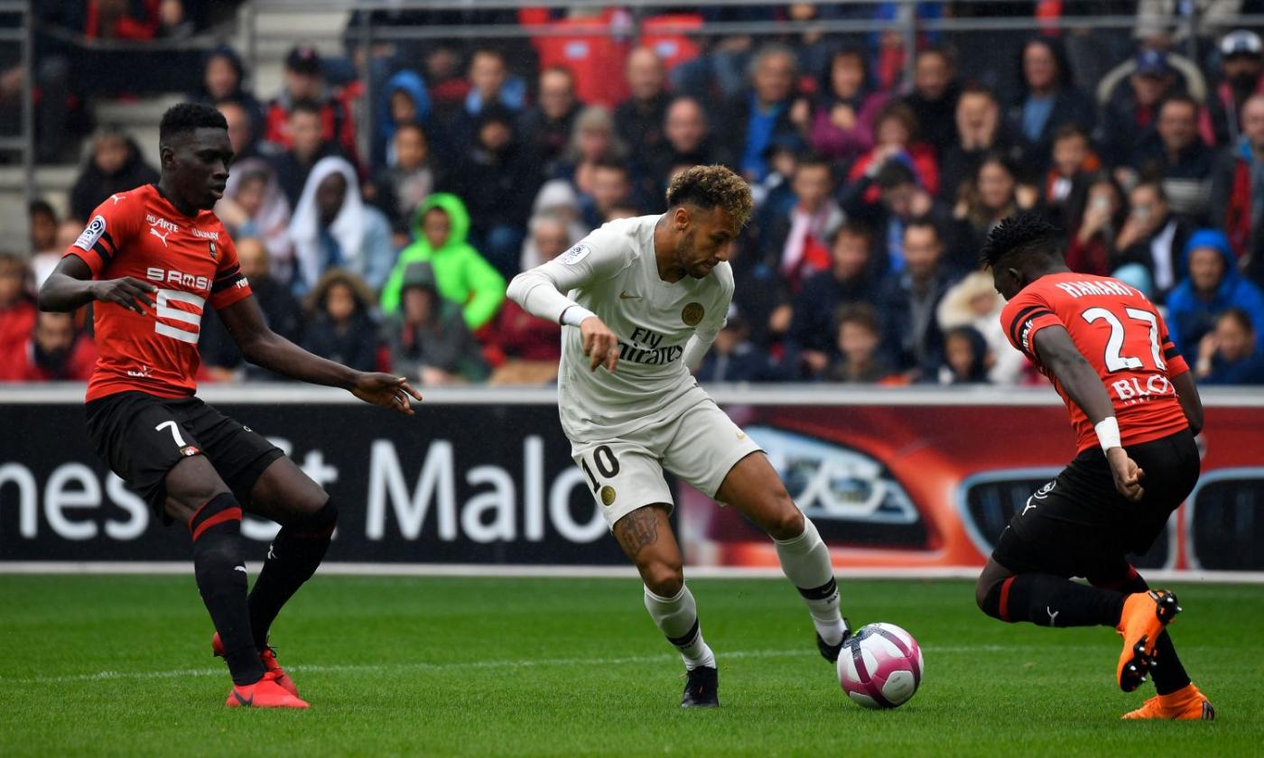 Ligue 1: tris del PSG al Rennes, 1° posto a punteggio pieno. 4-2 del Lione al Marsiglia 