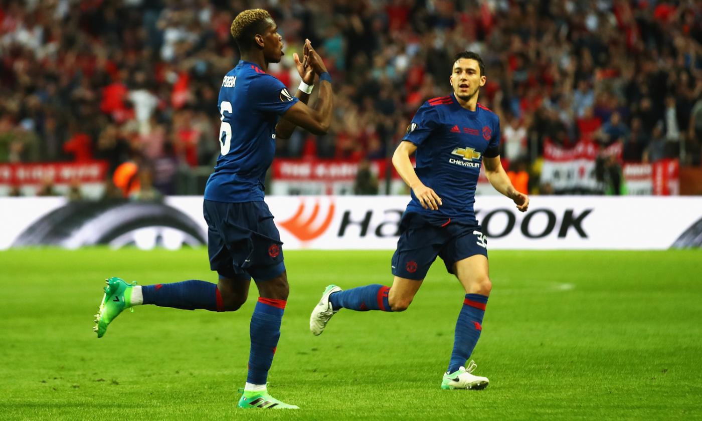 Manchester United: corsa a tre per Darmian