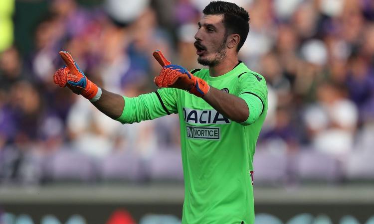 Udinese, Scuffet via dall'Italia