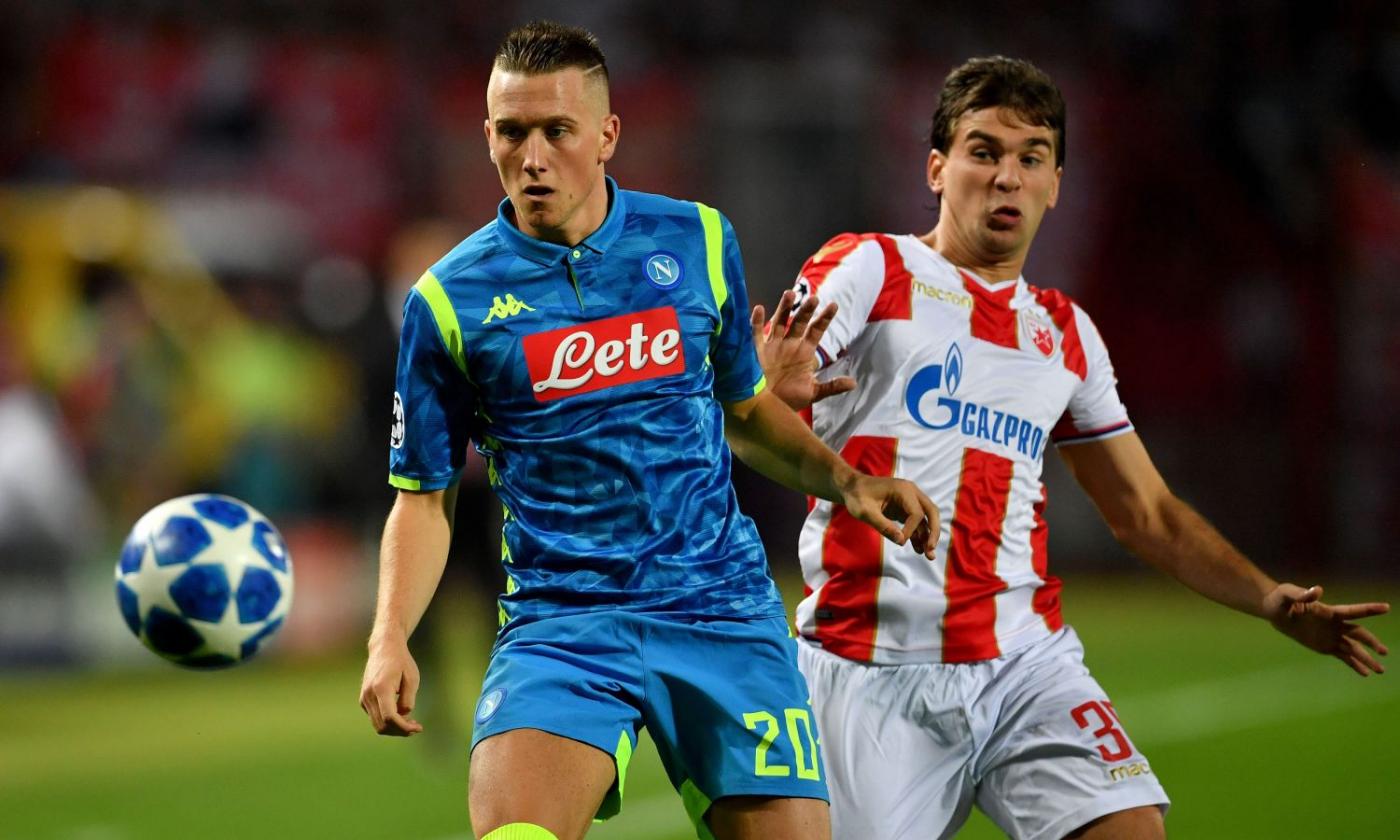 Napoli, Zielinski osservato speciale di un club inglese