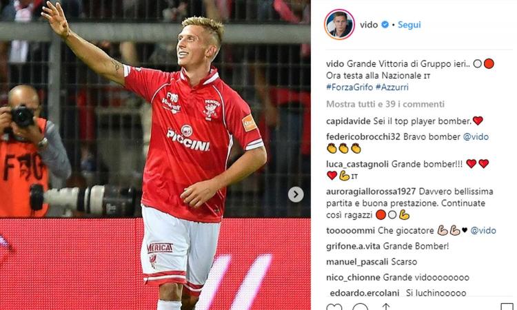 Perugia, Vido: 'Futuro? Penso solo al Lecce'