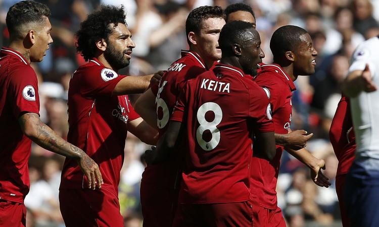 Il Tottenham cade in casa col Liverpool: 1-2 prima dell'Inter