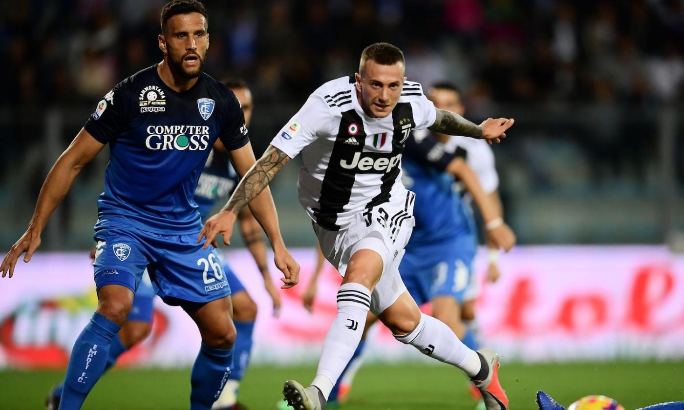 Juve, si ferma anche Bernardeschi