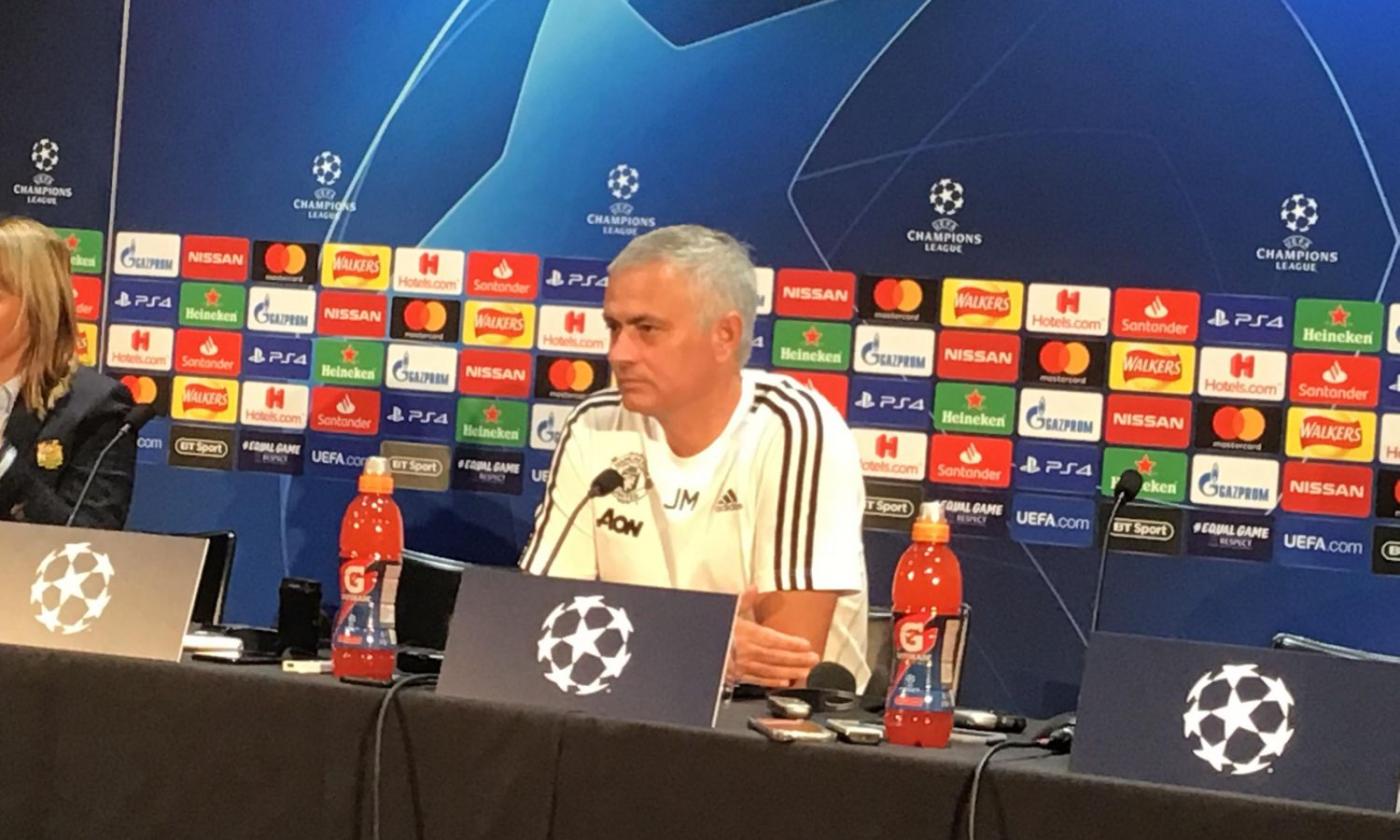 Mourinho: 'Non penso al Real. Pogba? Ronaldo? Non mi piace questa conferenza. Juve favorita in Europa' VIDEO