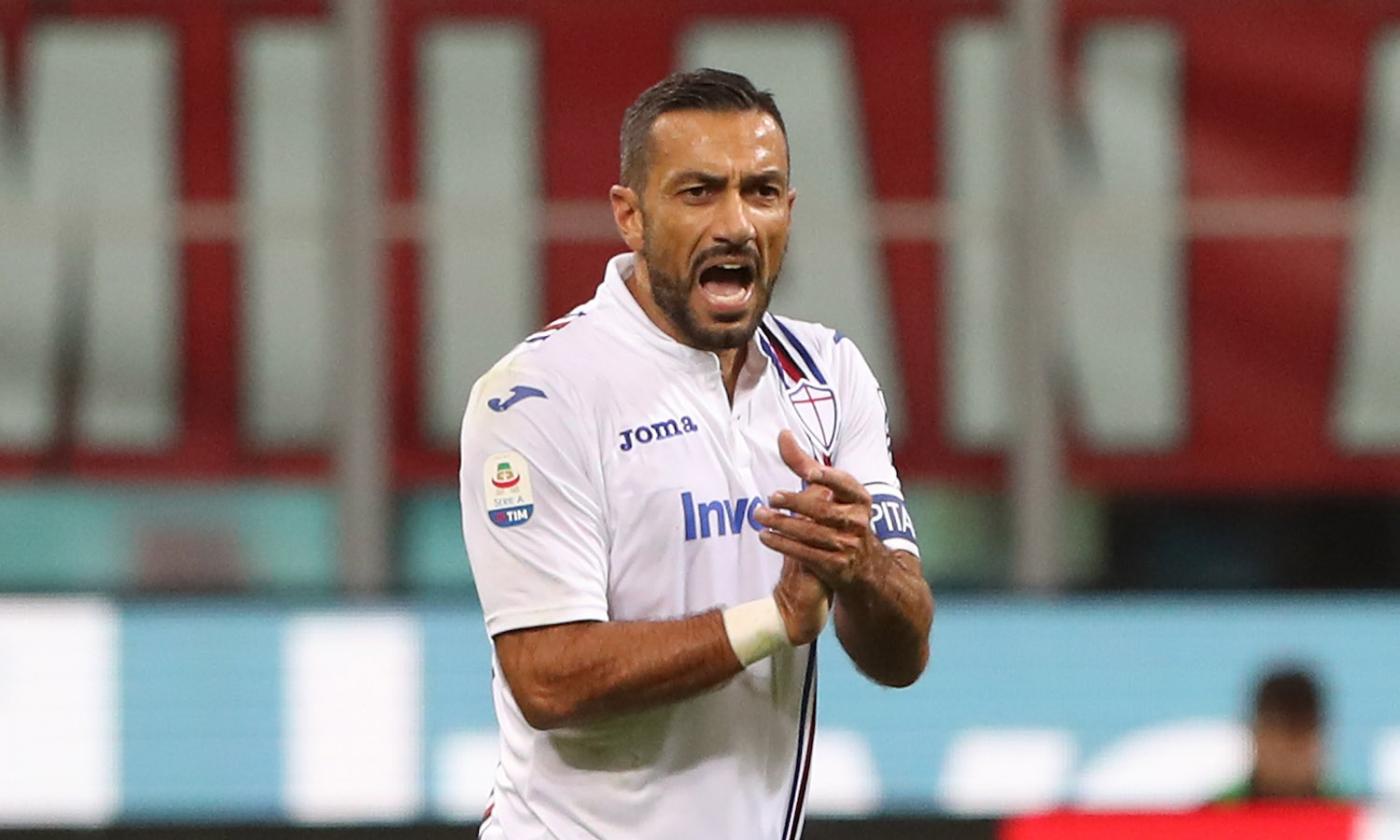 Sampdoria, parte la trattativa per il rinnovo di Quagliarella: e il Milan...