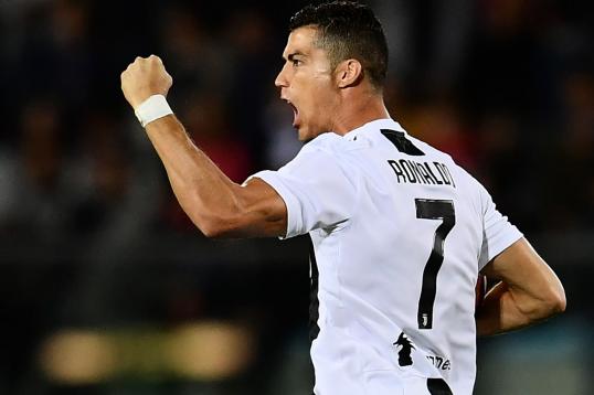 Cristiano Ronaldo celebrates Juventus win over Empoli ...