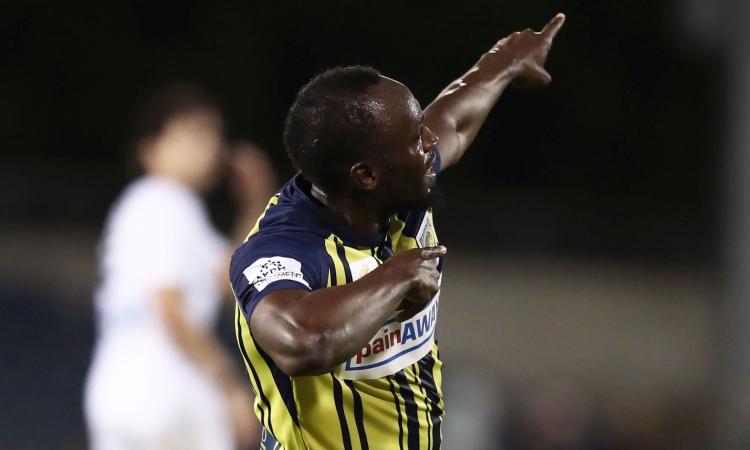 Bolt è nella storia: guarda i suoi primi gol in Australia VIDEO
