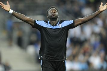 caicedo, lazio, braccia aperte, sguardo, cielo, 2018/19