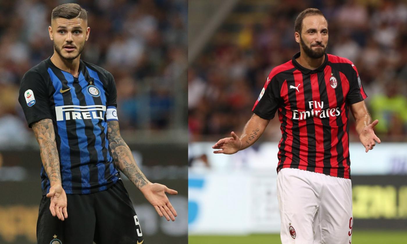 'Icardi-Higuain - escape from Milan': The front pages of Italian newspapers